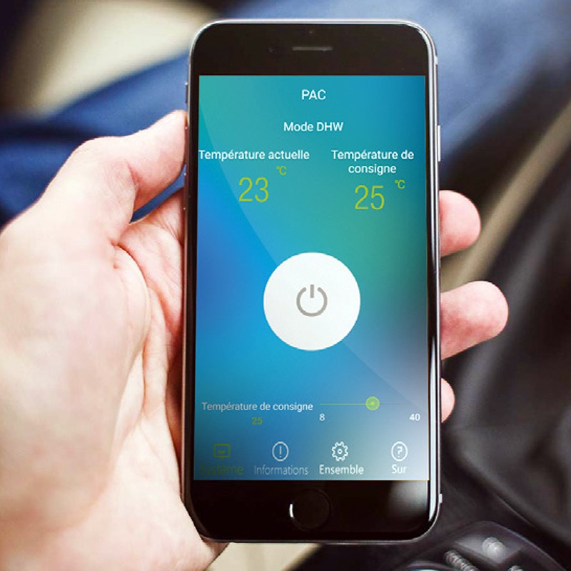 Deshumidificador inteligente con Wifi con control por app móvil