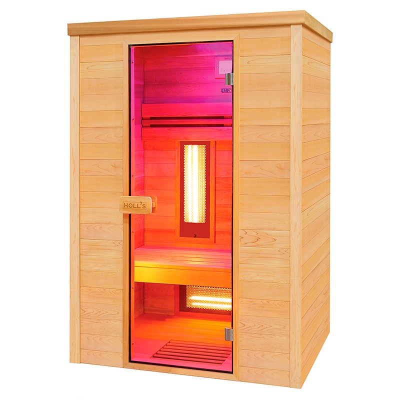 Sauna de infrarrojos, ideal para 4 personas cromoterapia pr