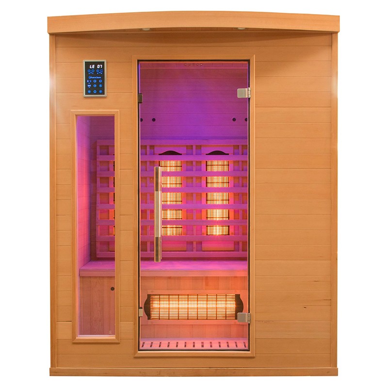 Sauna de infrarrojos interior de 4 cuerpos