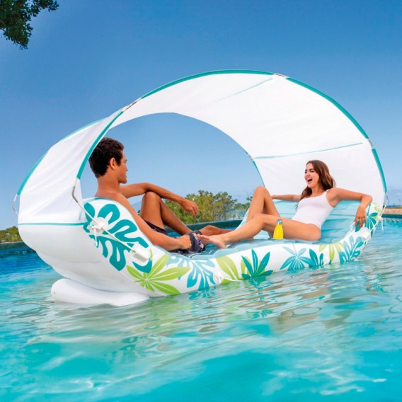 Colchoneta hinchable Intex Tropical Canopy Lounge 56294EU