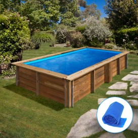 Piscina de madera Gre Sunbay Lemon rectangular