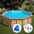 Piscina de madera Gre Sunbay Violette 2 redonda