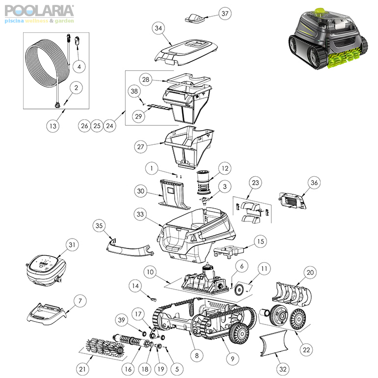 Recambios Zodiac CNX 2020